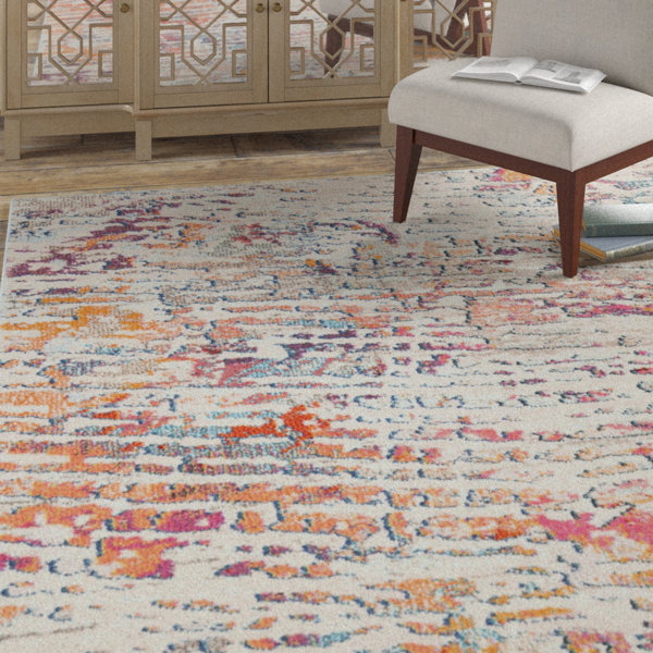 Langley Street Felty Abstract Area Rug & Reviews Wayfair